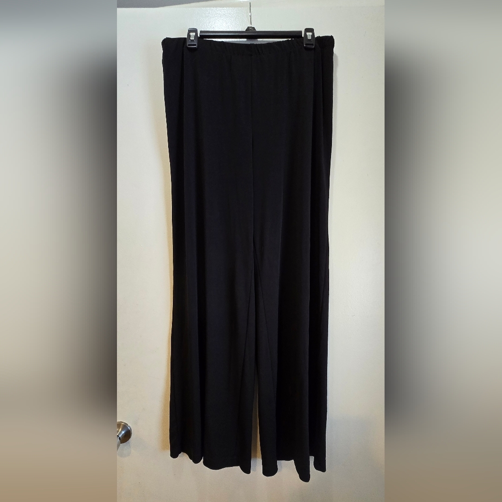 Chico's Black Wide-Leg Pant